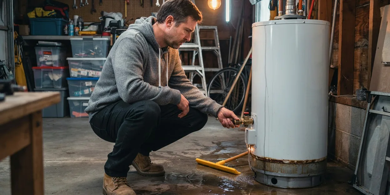 Water Heater Leak Cleanup in Leander, TX